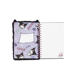 Cuaderno espiral esponjoso a5 kuromi