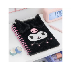 Cuaderno espiral esponjoso a5 kuromi
