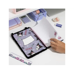 Cuaderno espiral esponjoso a5 kuromi