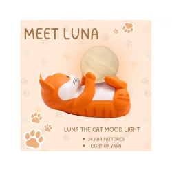 Lampara luna the cat