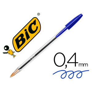 Boligrafo bic cristal...