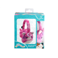 Auriculares squishmallows bluetooth de peluche lola