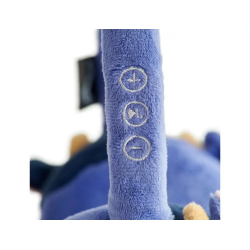 Auriculares squishmallows bluetooth de peluche ingred