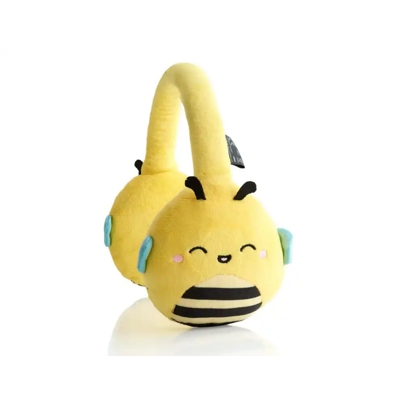Auriculares squishmallows bluetooth de peluche sunny