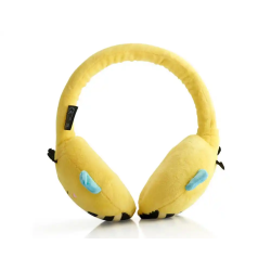 Auriculares squishmallows bluetooth de peluche sunny