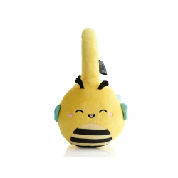 Auriculares squishmallows bluetooth de peluche sunny
