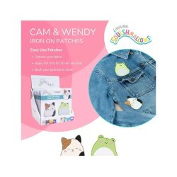 Parche squishmallow cam y wendy