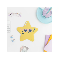 Alfombrilla de raton mr wonderful forma estrella 210x210 mm
