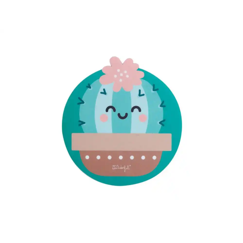 Alfombrilla de raton mr wonderful redonda cactus 200 mm