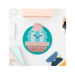 Alfombrilla de raton mr wonderful redonda cactus 200 mm