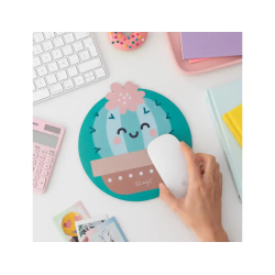 Alfombrilla de raton mr wonderful redonda cactus 200 mm