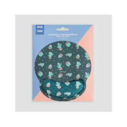 Alfombrilla de raton mr wonderful de gel ergonomica cactus 250x230 mm