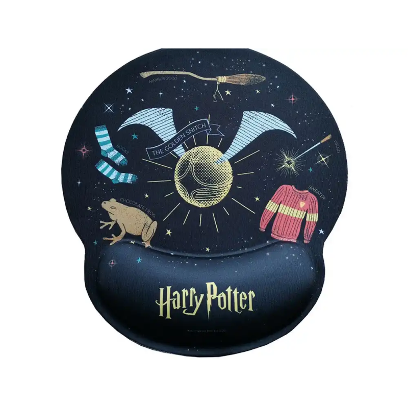 Alfombrilla de raton harry potter de gel ergonomica 250x230 mm