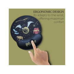 Alfombrilla de raton harry potter de gel ergonomica 250x230 mm