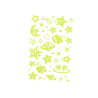 Pegatinas imaginovo luminosas estrellas con relieve 190x105 mm en blister