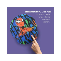 Alfombrilla de raton marvel de gel ergonomica spiderman 250x230 mm