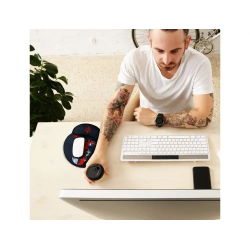 Alfombrilla de raton star wars de gel ergonomica darth vader 230x250 mm