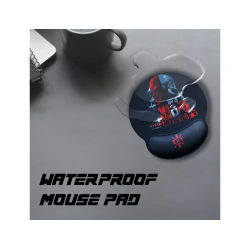 Alfombrilla de raton star wars de gel ergonomica darth vader 230x250 mm