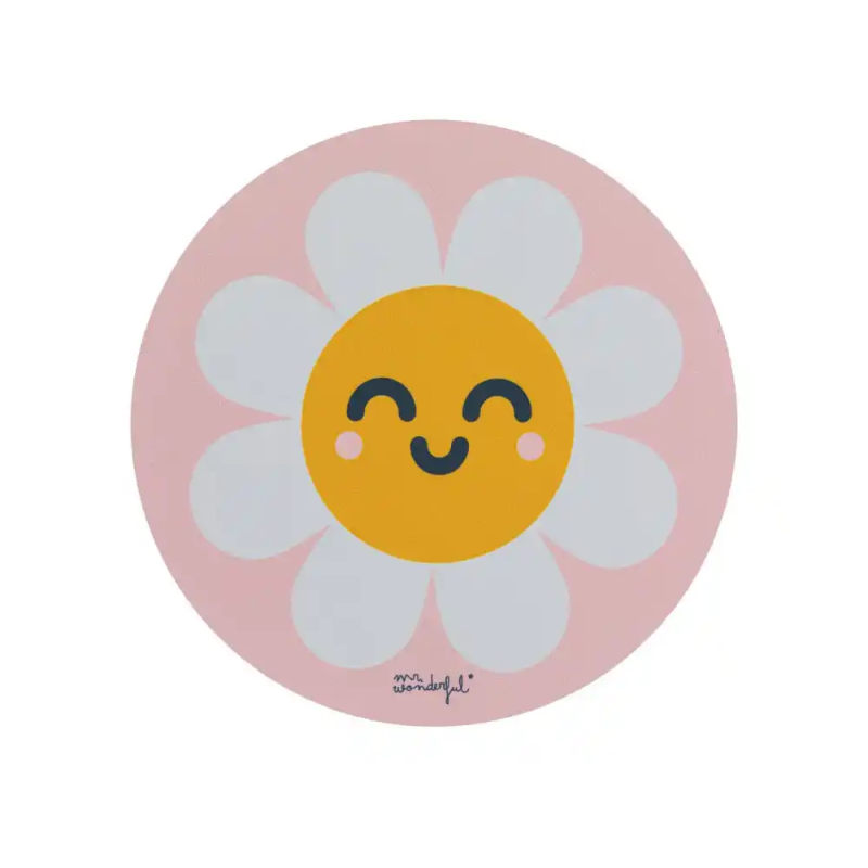 Alfombrilla de raton mr wonderful redonda margarita 200 mm