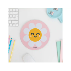 Alfombrilla de raton mr wonderful redonda margarita 200 mm