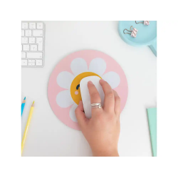 Alfombrilla de raton mr wonderful redonda margarita 200 mm