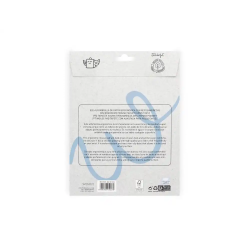 Alfombrilla de raton mr wonderful de gel ergonomica setas 250x230 mm