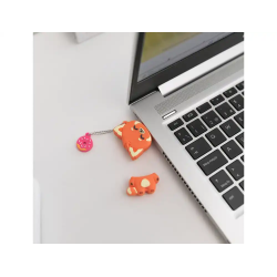 Memoria usb mr wonderful 32gb panda rojo