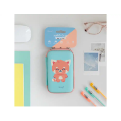 Funda para disco duro 2,5/' mr wonderful panda rojo