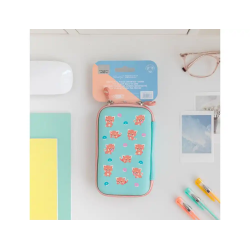 Funda para disco duro 2,5/' mr wonderful panda rojo