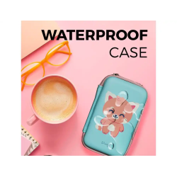 Funda para disco duro 2,5/' mr wonderful panda rojo