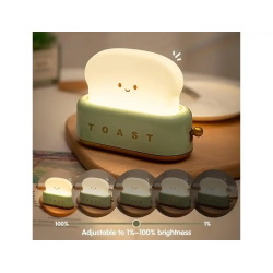 Lampara funny toast silicona