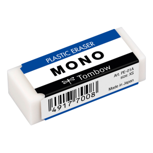 Goma de borrar tombow pvc...