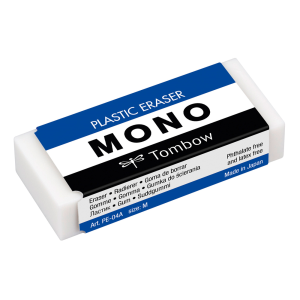 Goma de borrar tombow pvc...