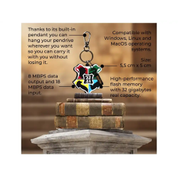 Memoria usb harry potter 32gb hogwarts