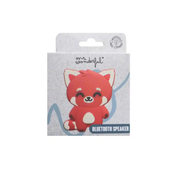Altavoz mr wonderful bluetooth panda rojo