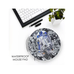 Alfombrilla de raton star wars redonda r2d2 200 mm