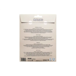 Alfombrilla de raton molang de gel ergonomica green addict 250x230 mm