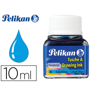 Tinta china pelikan azul...