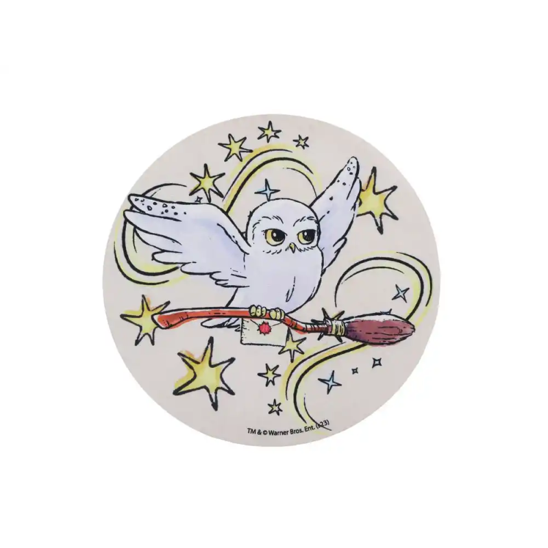 Alfombrilla de raton harry potter redonda hedwig 200 mm