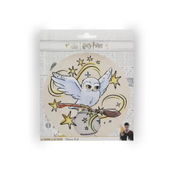 Alfombrilla de raton harry potter redonda hedwig 200 mm