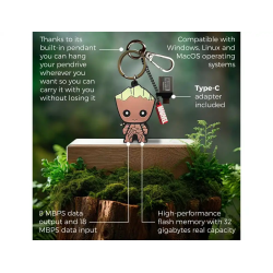 Memoria usb marvel 32gb groot