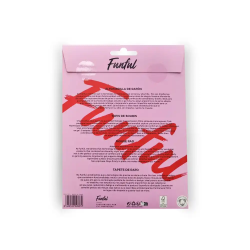 Alfombrilla de raton funful de gel ergonomica fresa 250x230 mm