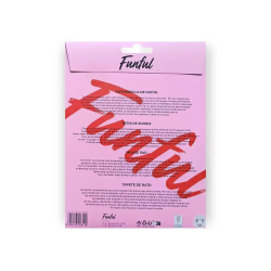 Alfombrilla de raton funful de gel ergonomica cafe 250x230 mm