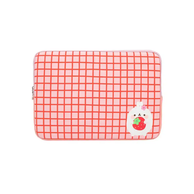 Funda para portatil 12/' molang pink