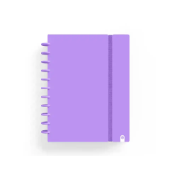 Cuaderno ingeniox foam a4 80h rayado horizontal violeta
