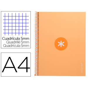 Cuaderno espiral a4 micro...