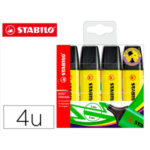 Rotulador stabilo boss...
