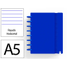 Cuaderno ingeniox foam a5 80h rayado horizontal azul oscuro
