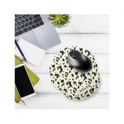 Alfombrilla de raton belyo de gel ergonomica cow 250x230 mm