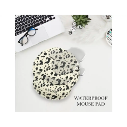 Alfombrilla de raton belyo de gel ergonomica cow 250x230 mm